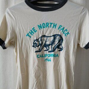 *Unique* The North Face 1966 Logo Ringer Tee